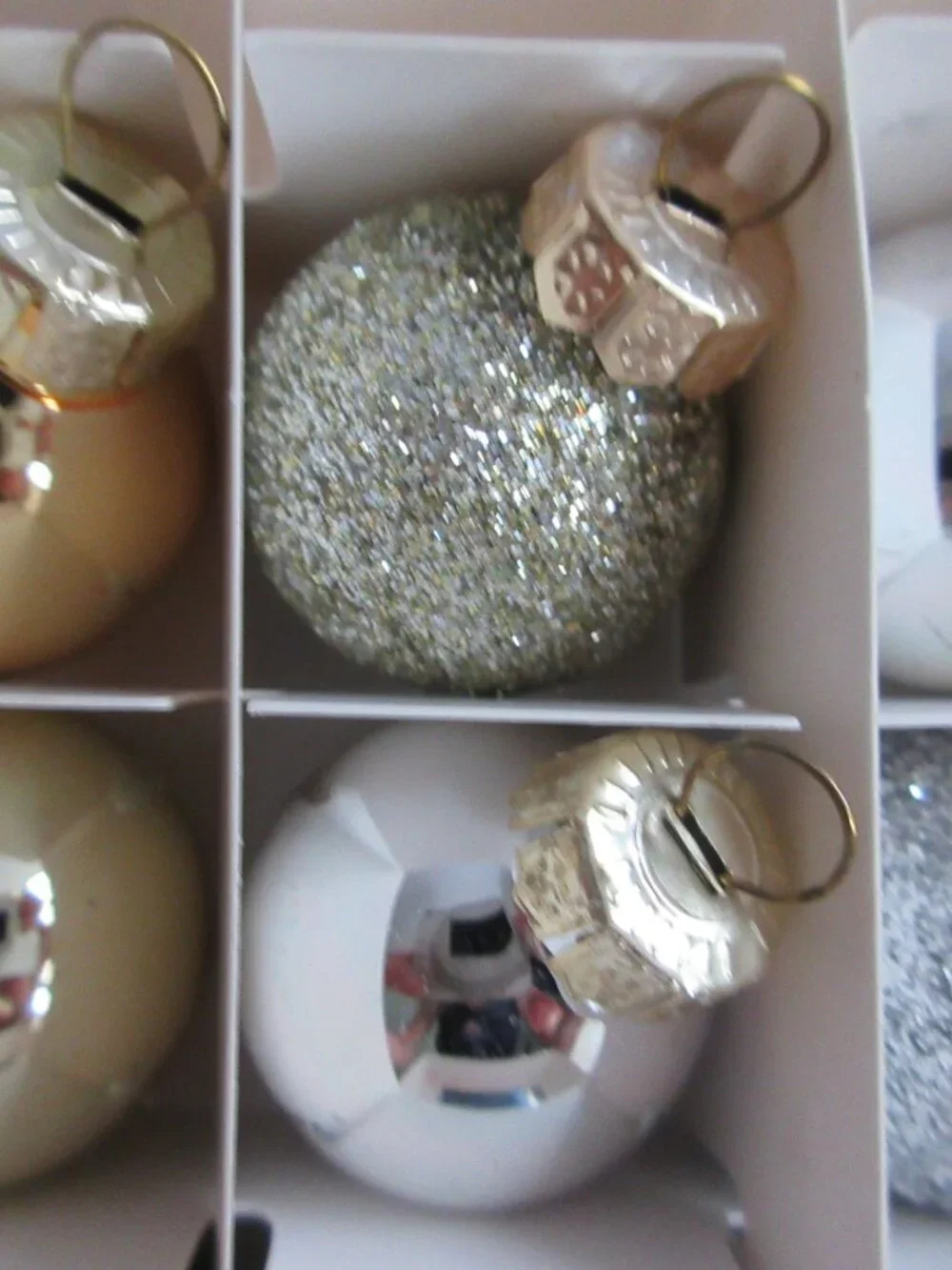 Target Wondershop Handcrafted Mini Glass Christmas Ornament 2 Boxes/32 total
